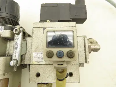 SMC AW40-04CE Filter Regulator With Soft Start Valve And 3 Port Lock Out Valve