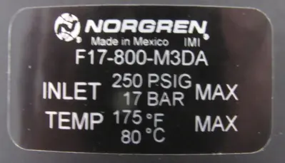 NEW NORGREN F17-800-M3DA FILTER REGULATOR R17-800-RGLA L17-800-OPDA F17800M3DA