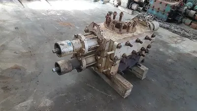 USED SHAFFER 7 1/16" 3M DOUBLE RAM BOP