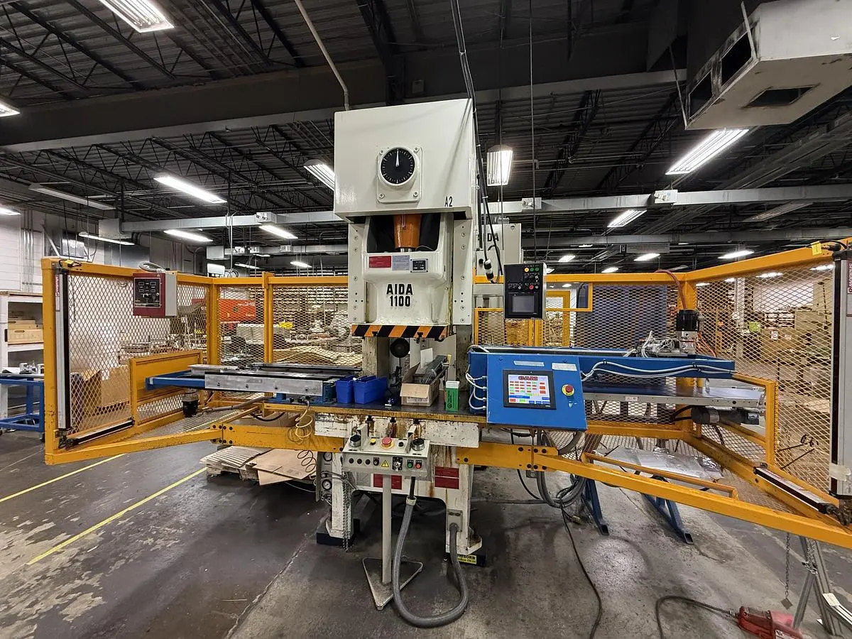 Used 2017 AIDA NC1-1100 Straight Side Presses Michigan US | Midwest Press and Automation #1319635