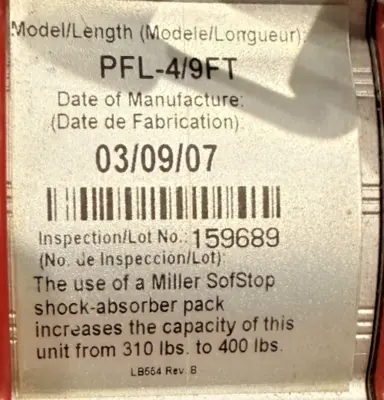 NEW MILLER PFL-4/9FT