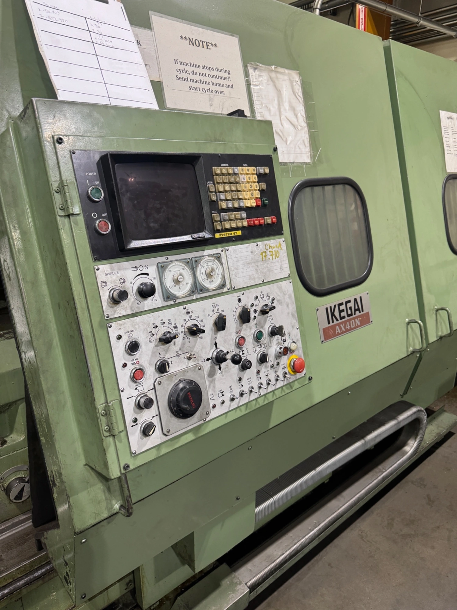 Used IKEGAI AX 40N CNC Lathes California US | Wheeler Machinery Sales #1305584