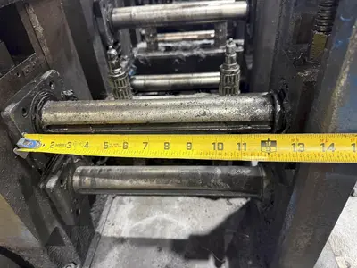 9 STAND x 2" YODER M2 ROLLFORMER, 6 STAND & 3 STAND BASE: YOBRO #24317