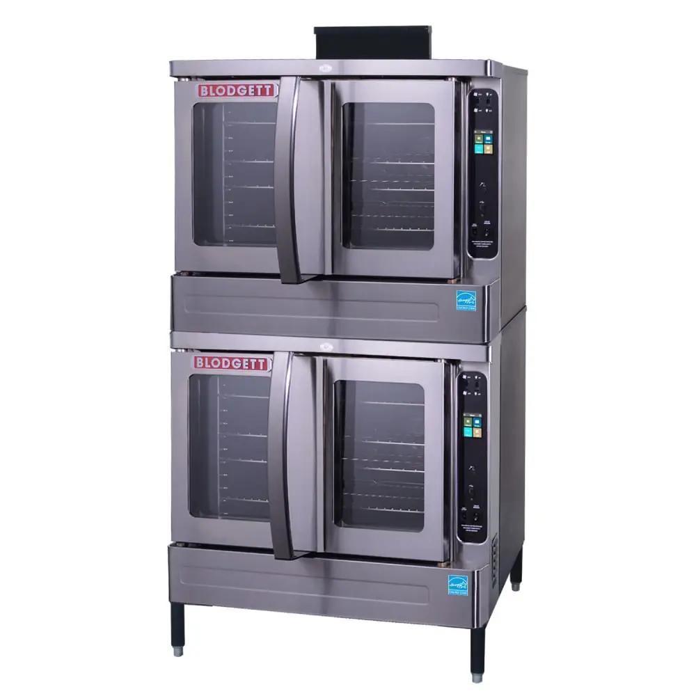 Blodgett MARK V-200 DBL Bakery Depth Double Full Size Electric Convection Oven - 22kw, 208v/3ph