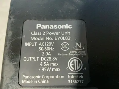 Used PANASONIC EY0L82 Battery Chargers Ohio US | HGR 24 #1507663