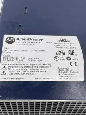 Used ALLEN-BRADLEY ALLEN-BRADLEY 1606-XLS480E-3 SER A Misc Electrical & Power Parts | ND Industrial Surplus #1214325