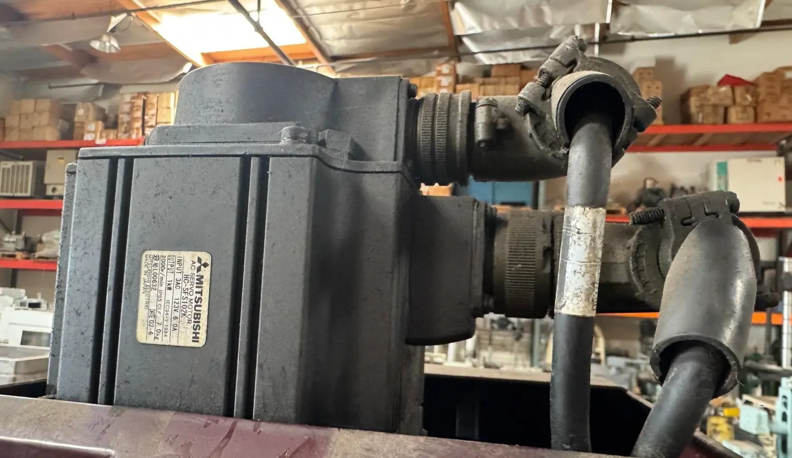 Used Mitsubishi HC-SFS102K Servo Motors California US | Amiron Machinery #1176132