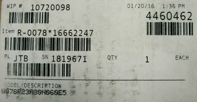 NEW ROSEMOUNT 0078R23A30N060E5 SENSOR R-0078*16662247