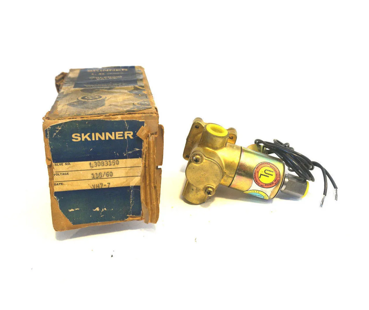 NEW SKINNER L3DB3150 VALVE 115/60
