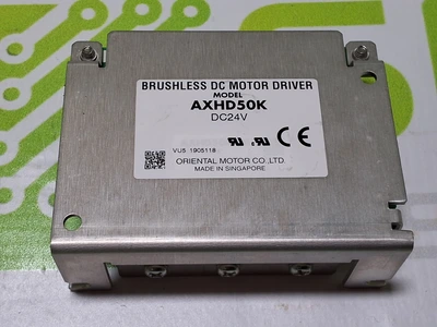 ORIENTAL MOTOR CO. AXHD50K BRUSHLESS DC MOTOR DRIVER 24V
