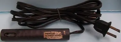 QTY. 1. PERKIN ELMER UV STARTER SOURCE, VOLTS: 117...