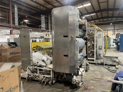 54" Wide Welex Sheet Stack, 18" x 24" x 24" Diameter Rolls