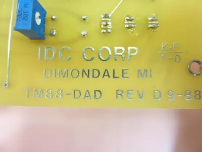 USED IDC CORP TM88-DAD