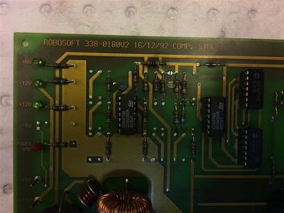 USED HACO 338-0180V2 (2)   -POWER SUPPLY CARD