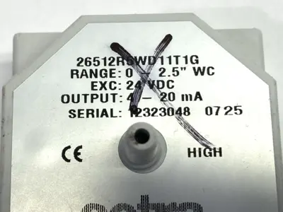 USED SETRA PRESSURE TRANSDUCER 24VDC