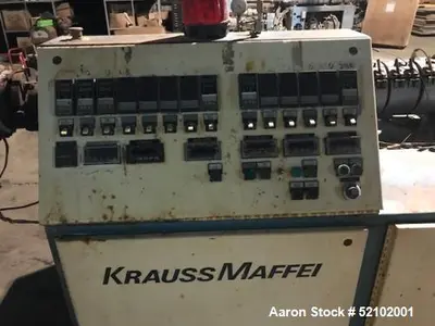 Used KRAUSS MAFFEI KMD 2-90Z Extruders Illinois US | Aaron Equipment #86531