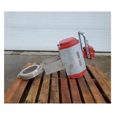 Used 8" Bray Series 50 Butterfly Valve with actuator