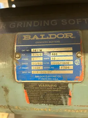 Used _UNKNOWN_ _UNKNOWN_ Pedestal Type Grinders (Double End) Virginia US | Myron Bowling Auctioneers Inc #1553509
