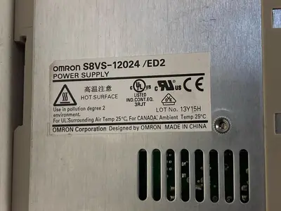 Used OMRON S8VS-12024 Miscellaneous Equipment (Electrical & Power) Ohio US | Surplus Asset Holdings #1425330