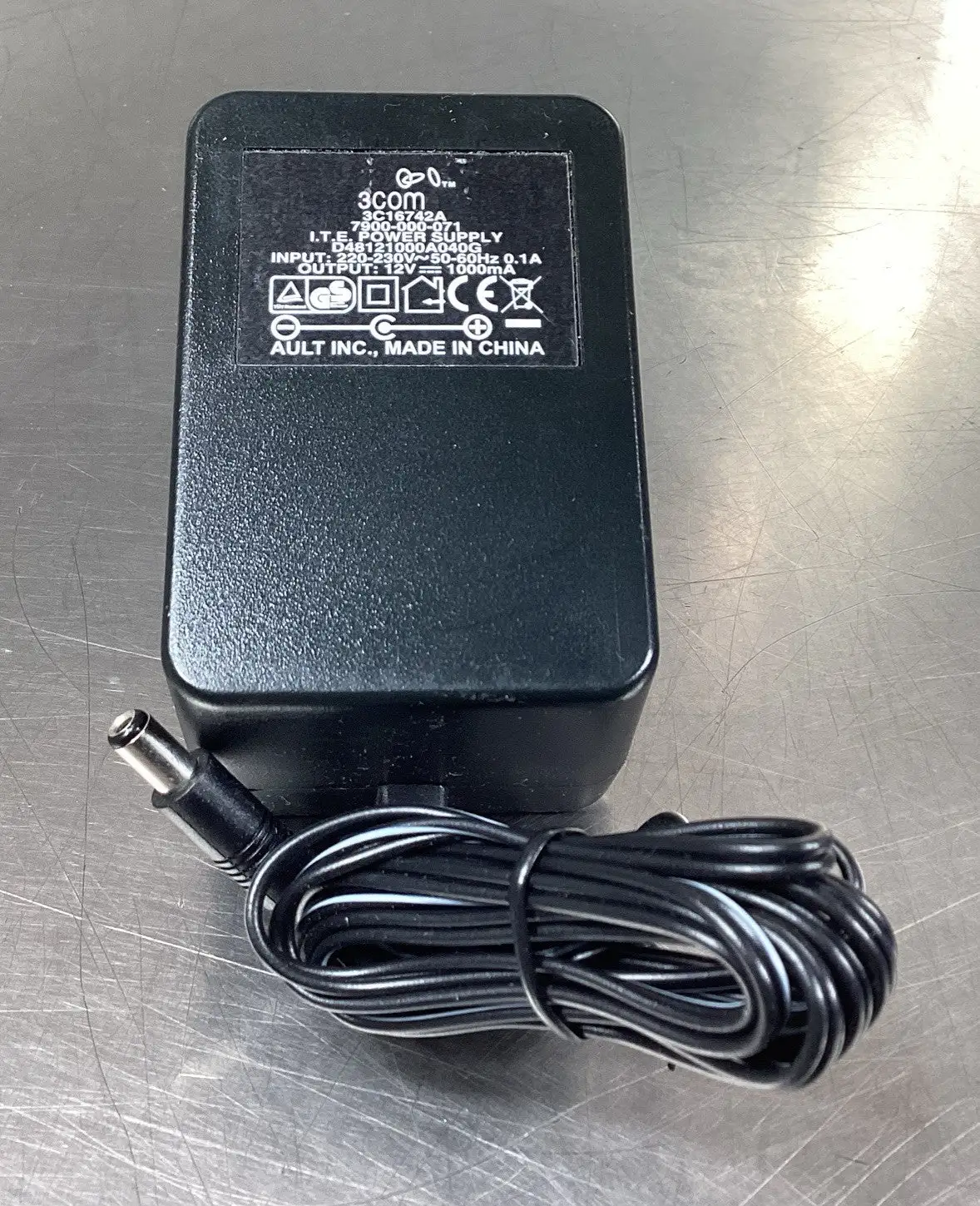 3COM 3C16742A 7900-000-071 I.T.E Power Supply 12V 4D-48
