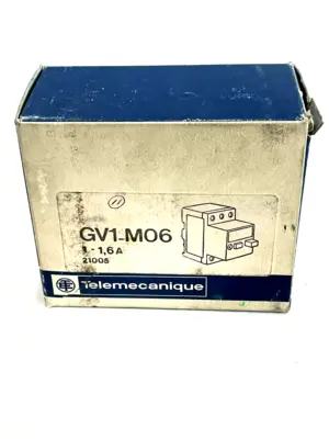 NEW TELEMECANIQUE GV1-M06 1-1.6A CIRCUIT BREAKER GV1M06