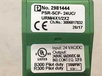 USED PHOENIX CONTACT PSR-SCF-24UC/URM/4X1/2X2