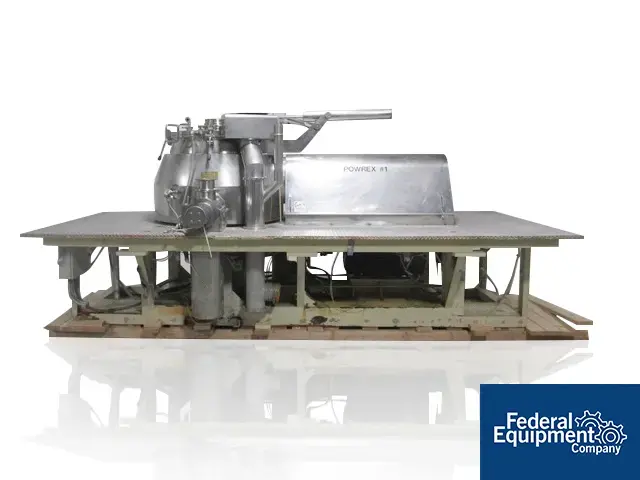 Used Glatt 600 Liter Glatt Powrex High Shear Mixer, S/S, Model FM-VG600 Granulators Ohio US | Federal Equipment Company #125999