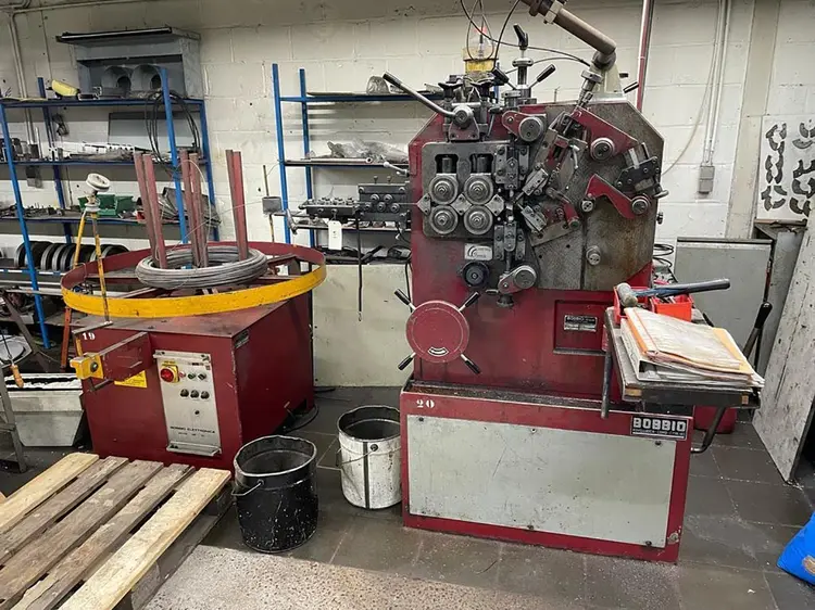 Used BOBBIO BX 400 SPRING COILING Coil Winders | Apt International N.V #365312