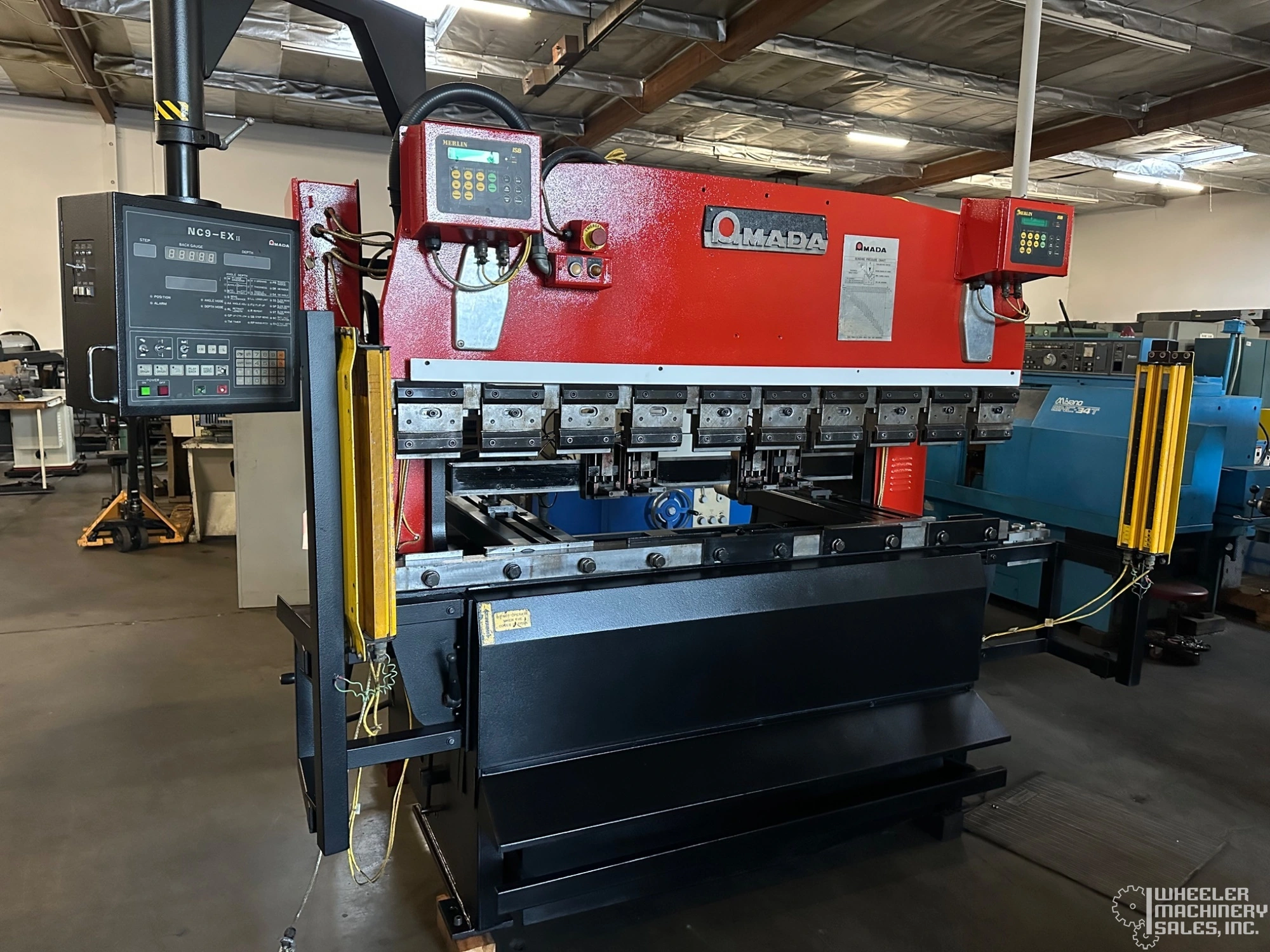 1993 Amada RG-50 CNC Press Brake #7549 #1
