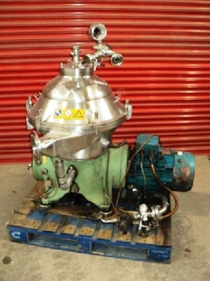 (2) Westfalia SA 20-06-076 sanitary clarifier centrifuges, 316 SS.