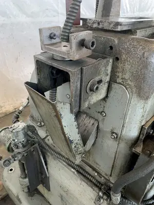 12 TON X 2" TISHKEN CUTOFF PRESS. STOCK #0257724