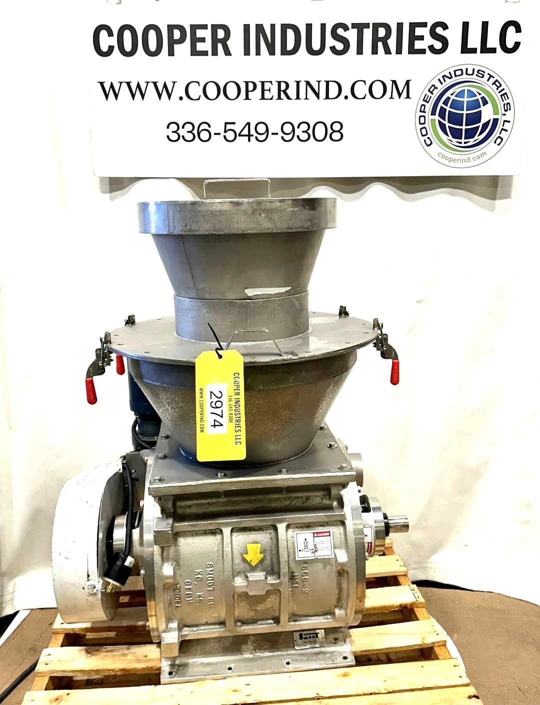 Used _UNKNOWN_ _UNKNOWN_ Rotary Airlock Feeder West Virginia US | Cooper Industries #1409595