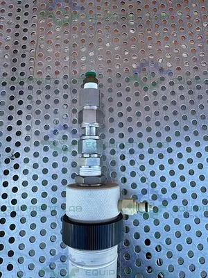 USED CHEMGLASS STAINLESS STEEL TEMPERATURE SENSOR TUBE 50 X 13 MM