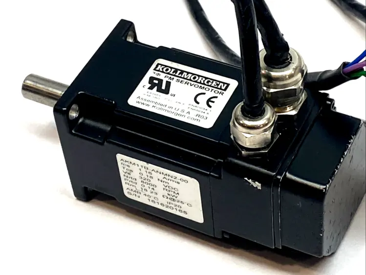 Used Kollmorgen Brushless AC Servo Motor 0.18Nm 8000RPM 320VDC Servo Motors Michigan US | Maverick Industrial Sales #1394931