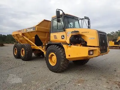 Used 2015 DEERE 300D II Articulated Dump Trucks South Carolina US | Palmetto Machinery #1436825