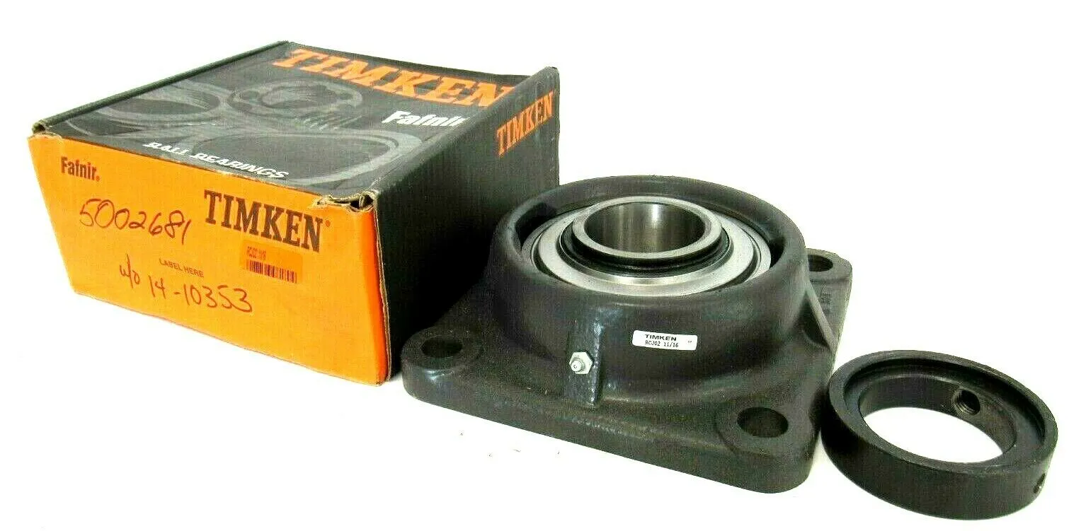 NEW TIMKEN RCJ02 11/16 FLANGE BEARING 06D-22-176=SQK RCJ021116 I.D. 2-11/16"