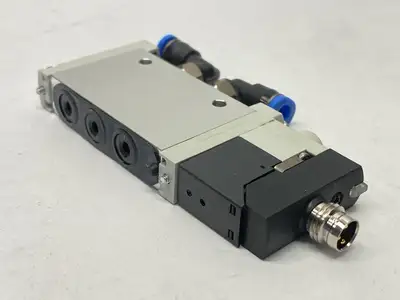 VUVG-L10-M52-RT-M5-1P3 | Festo  5/2-Way Solenoid Valve 24VDC - Used