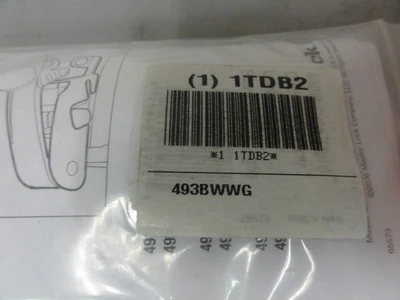NEW MASTERLOCK 493BWWG