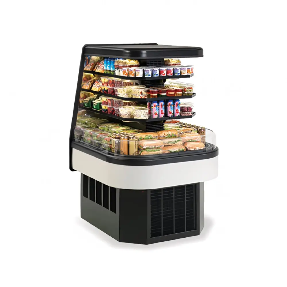 Federal ECSS60SC 60" Vertical End Cap Open Air Cooler W/ (4) Levels, 208-230v/1ph