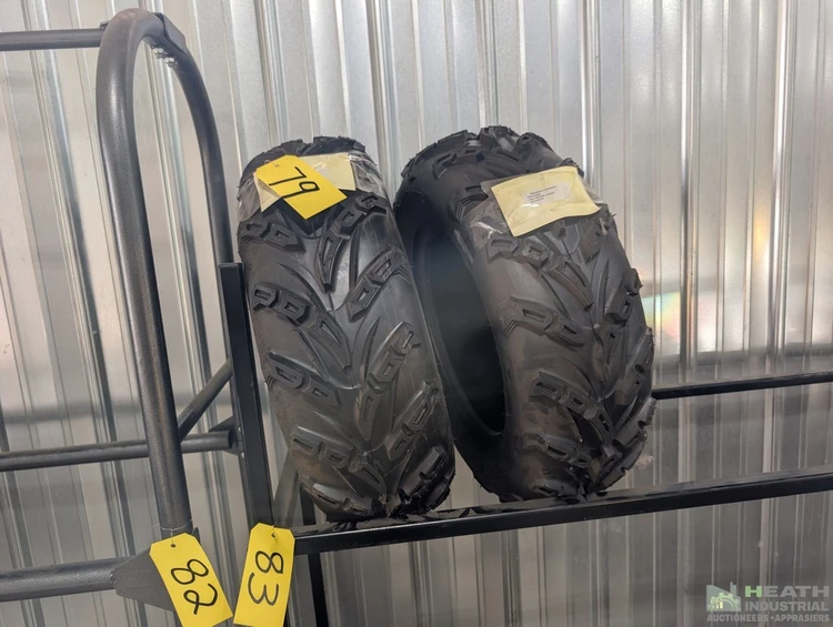 Used _UNKNOWN_ (2) TIRES CST AT 26 X 8 X 14 NEW Wheels & Tires Illinois US | Heath Industrial Auction Services #1546755