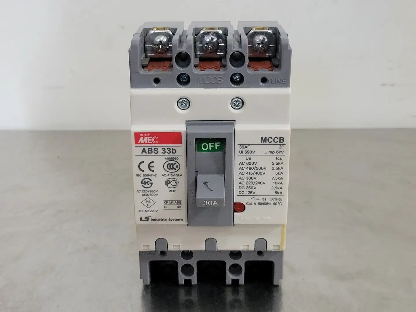 USED MEC ABS33B-30A
