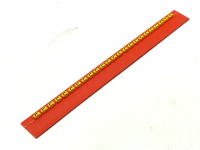 117PLLBY | Grafoplast  Wiremarker Strips PKG OF 25 - New Other