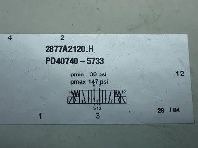 New | in-Stock ROSS 2877A2120.H Valves/Fittings | HGR 24 #733213