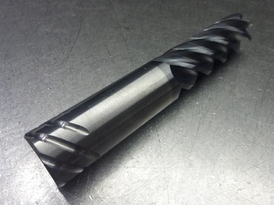 Kennametal 1" 6 Flute Carbide CR Endmill .19" R UJDE1000N6FBH KCSM15 (LOC2386)
