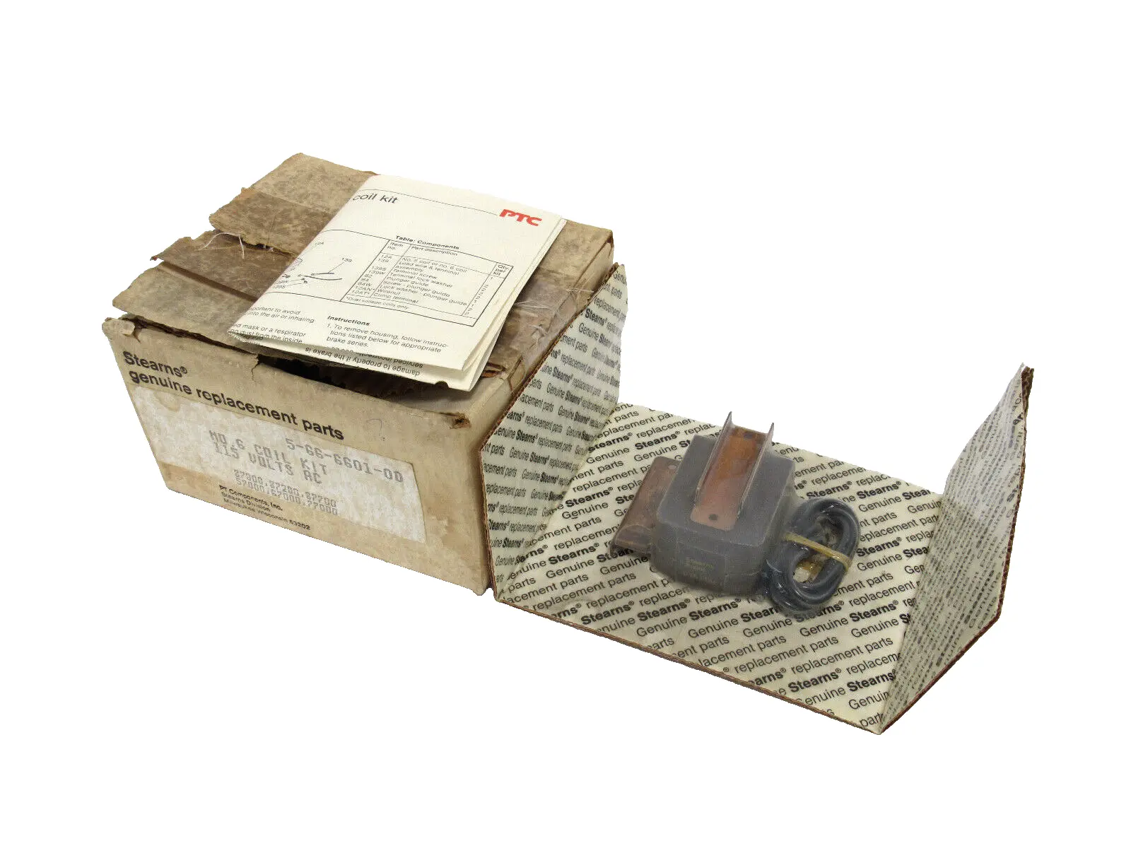 NEW STEARNS 5-66-6601-00 COIL KIT NO.6 566660100