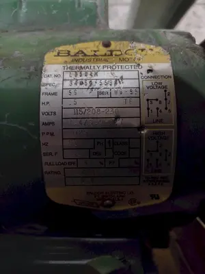 1/2 HP SWEED MODEL 400AC BANDING & METAL SCRAP CHOPPER: STOCK #22472