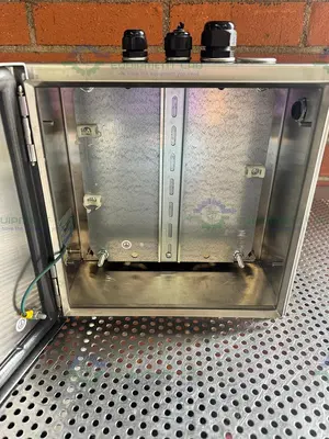 Used RITTAL STAINLESS STEEL STANDARD ENCLOSURE 12" X 12" X 6" Electronics & Components California US | Equipment Lab #1424384