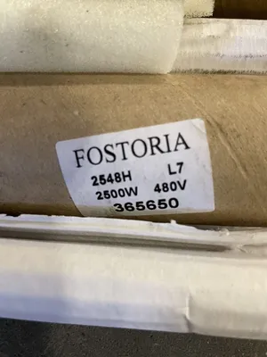 Fostoria 04405402 Horizontal Clear Quartz Lamp 2500W 480V 63025489 -NIB