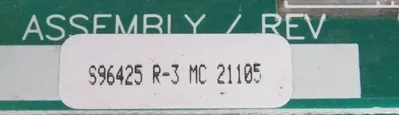 USED REXA D95574 CONTROL BOARD S95814 S96548 S96425