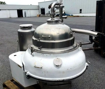 Westfalia SIH 10007 CIP quark separator, 316SS.